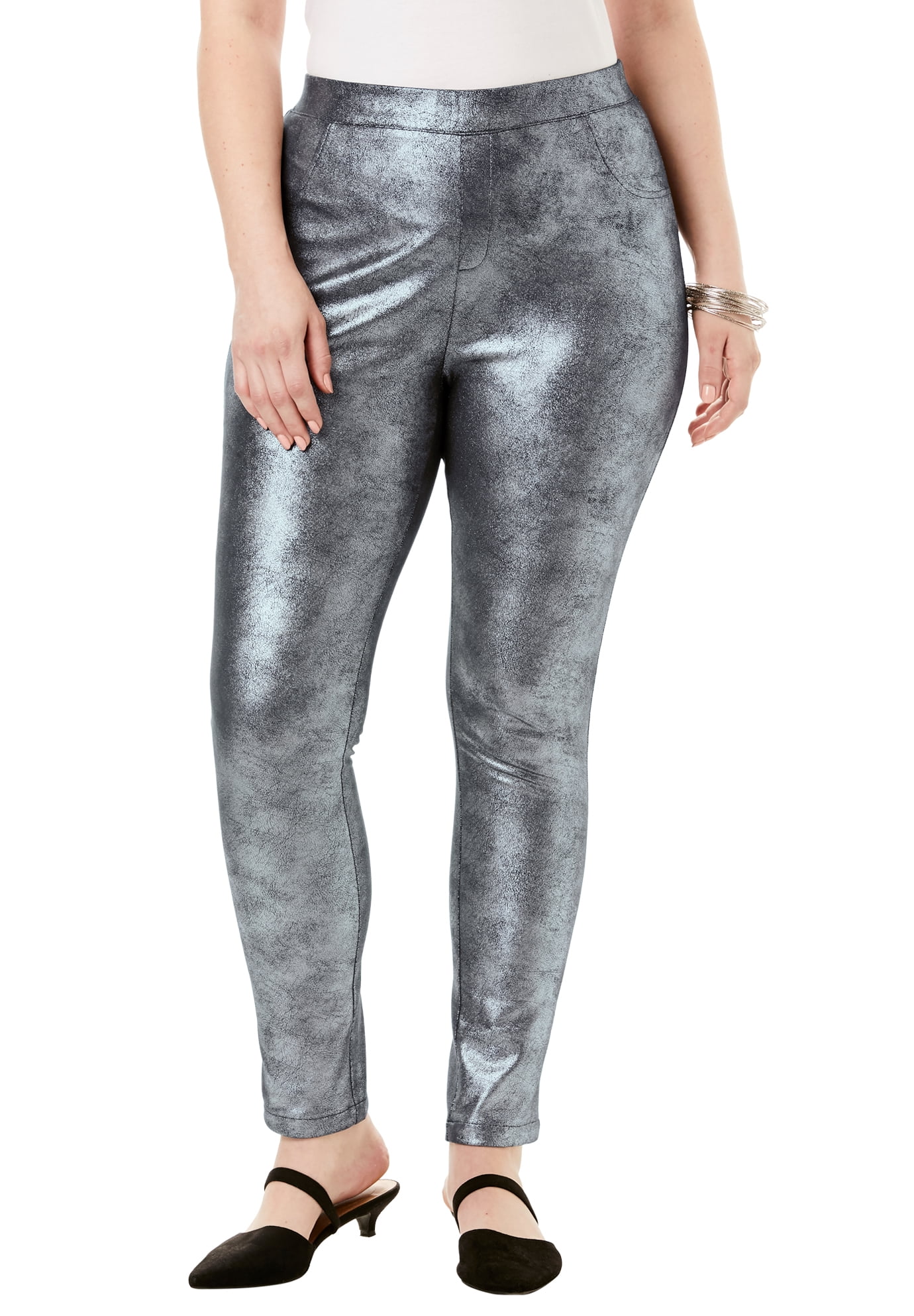 Roaman's Women's Plus Size Faux Suede 