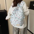 thumbnail image 5 of Weebloom Large School Backpack For Kids Girls Cute 3Pcs School Bags Set Adorable Cherry Printed Bookbag Middle High School College Blue, 5 of 6