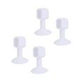 thumbnail image 3 of Bloques protectores de la pared del tope de la puerta del tope de la manija de la puerta del silicón 10pcs para el hogar, 3 of 4