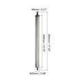 thumbnail image 2 of Unique Bargains 1'x16' Acier Inoxydable Gravité Convoyeur Rouleau Transmission Galvanisée Extrémité, 2 of 5