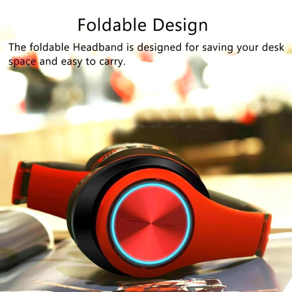 LIGHTING ワイヤレスヘッドホン B39 B39 Wireless for Bluetooth Stereo Headset Over-Head Gamer