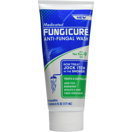 Fungicure Medicated Anti-Fungal Wash for Jock Itch, 6
