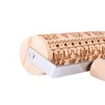 thumbnail image 4 of Rodillo de impresión de cocina de mano duradero grabado Worallymy rodillo de madera en relieve herramientas para hornear Animal Worallymy JD735807045, 4 of 7