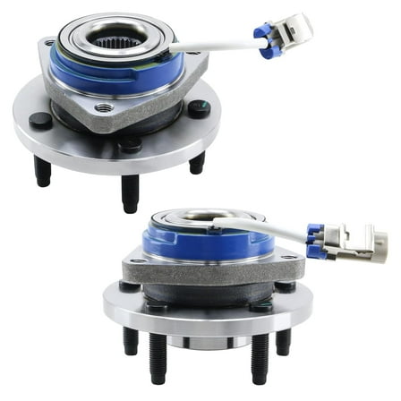 2 Pack Front Wheel Bearing and Hub Assembly 513121 513179 Replace for 00-11 Chevy Impala, 97-08 Pontiac Grand Prix, 06-09 Cadillac DTS, 05-09 Buick Lacrosse, 513187, 12429204, 19235760, 88964168