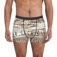 thumbnail image 2 of Goofa Vineyard Landscape 1 Printed Men's Boxer Briefs Underwear, Moisture-Wicking Underwear, Trunk,Soft and Breathable Cotton Underwear-XX-Large, 2 of 9
