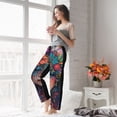 thumbnail image 5 of Gaeub Bohemian Colorful Flower Woman Soft Pajama Pants for Women,&nbsp;Wide Leg Comfy Casual Lounge Yoga Capri Pants Wide Leg-Medium, 5 of 6