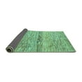thumbnail image 2 of Ahgly Company Indoor Rectangle Abstract Turquoise Blue Modern Area Rugs, 7' x 10', 2 of 4