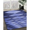 thumbnail image 2 of Ahgly Company Indoor Square Patterned Sky Blue Dress Blue Area Rugs, 7' Square, 2 of 6