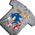 thumbnail image 4 of SEGA Boys Sonic The Hedgehog Shirt, The Hedgehog Trio Graphic T-shirt Grey - S, 4 of 7