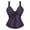Dark Purple, variant on for Women Elegant Corset Top Lace Up Bustier for Gothic Bodice Shapewear Timeless Fashion Corset Bustier Garment for Seasonal Home Leisure Pink XS