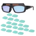 thumbnail image 1 of 1 par de soldadura de oscurecimiento automático sor negro, protectoras de seguridad para soldar, máscara de casco, 20 pelícus protectoras Macarena escudo de soldadores de soldadura, 1 of 7