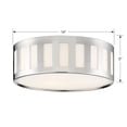 thumbnail image 2 of Crystorama Lighting - Three Light Ceiling Mount - Ceiling Mount - Kendal - Three, 2 of 7