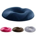 thumbnail image 2 of 1PCS Donut Pillow Hemorrhoid Seat Cushion Tailbone Coccyx Orthopedic Medical Seat Prostate Chair for Memory Foam, 2 of 6