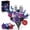 Purple Rose Bouquet(815PCS+), variant on Joycrown Bouquet Building Set, 18 Purple Roses Botanical Building Blocks for Adult Women Girls,Gothic Artificial Flowers Home Office Decor,Gift for Valentines Mother's Day, Purple(815pcs+)