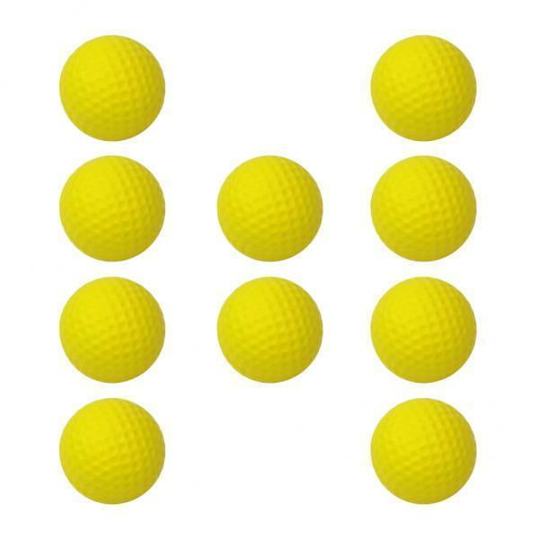 2-3pack 10Pcs Pelotas de Golf de Práctica Flexibles Y Suaves Golf de Entrenamiento Al Aire Libre en Interiores 3 piezas Baoblaze Pelota de práctica de golf