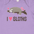 thumbnail image 4 of Inktastic I Love Sloths Girls Baby Bodysuit, 4 of 5