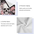 thumbnail image 4 of Coolnut 3 Piece Bath Towels Set, Super Soft Absorbent Flowers Skull Towels for Bathroom Gym Spa Hotel Decor Wash cloth, 4 of 7