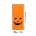 thumbnail image 3 of Halloween Treat Bags 50-Pack with Clear Cellophane Design, Candy and Cookie Packaging with Twist Ties, Party Favor Supplies for Gift Giving, 3 of 6