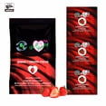 thumbnail image 1 of Condones Con Aroma Y Sabor a Fresa Bolsa Con 3pz Lubricados, 1 of 3