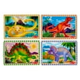 thumbnail image 5 of Melissa & Doug Dinosaurs 4-in-1 Wooden Jigsaw Puzzles in a Storage Box (48 pcs) - FSC Certified, 5 of 10