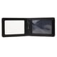 thumbnail image 4 of 2xPU Leather Double Cards Vertical Style ID Business Badge Holders Negro Sunnimix Titular de la tarjeta de identificación para hombre, 4 of 4