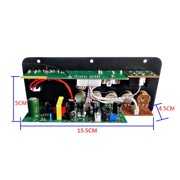 Bluetooth Amplifier Board 100W Digital Subwoofer Dual Microphone AMP Module for Home Car