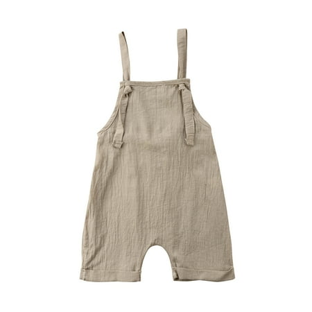 

Baby Fashion Overalls Sleeveless Net Surface Comfortable Breathable One Piece Pants