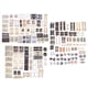 thumbnail image 4 of Juego de suministros vintage para scrapbooking (200 piezas) para diarios de arte, agendas, papel para scrapbooking, pegatinas para manualidades (A), 4 of 5