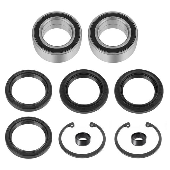 MATI Front Wheel Bearings Seals for Honda FourTrax 300 Rancher 350 400 420 Only for 4x4
