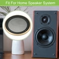 thumbnail image 3 of Unique Bargains 1 Set 5" Car Speaker Grills Cover Mesh Audio Subwoofer Protector with Mounting Screws Gold Tone Black, 3 of 8