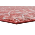 thumbnail image 6 of Handcraft Rugs-Moroccan Trellis Area Rug- Red/White/Gray, 6 of 9