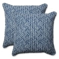 thumbnail image 2 of Herringbone Slate 18.5-Inch Throw Pillow (Set Of 2), 2 of 2