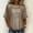 Brown women sequins t shirt a1, variant on SSZMDLB Women Sequins T-Shirt Short Sleeve Round Neck Casual Basic Tee Holiday Party Tops Summer Fashion Outfits Workout Clothes, Brown XL