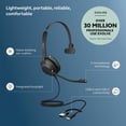 thumbnail image 2 of Auriculares Jabra Evolve2 30 SE con cable USB-A USB-C negros, 2 of 7