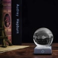 thumbnail image 5 of Solar System Crystal Ball Solar System With Touch Switch Led Light Base Cosmic Model With Planet Name, 5 of 5
