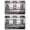 Silver Frame, variant on Glamorous Parisian Night Duo Canvas Print Glam Wall Art by Art Remedy, Gallery Wrapped, 15 x 10