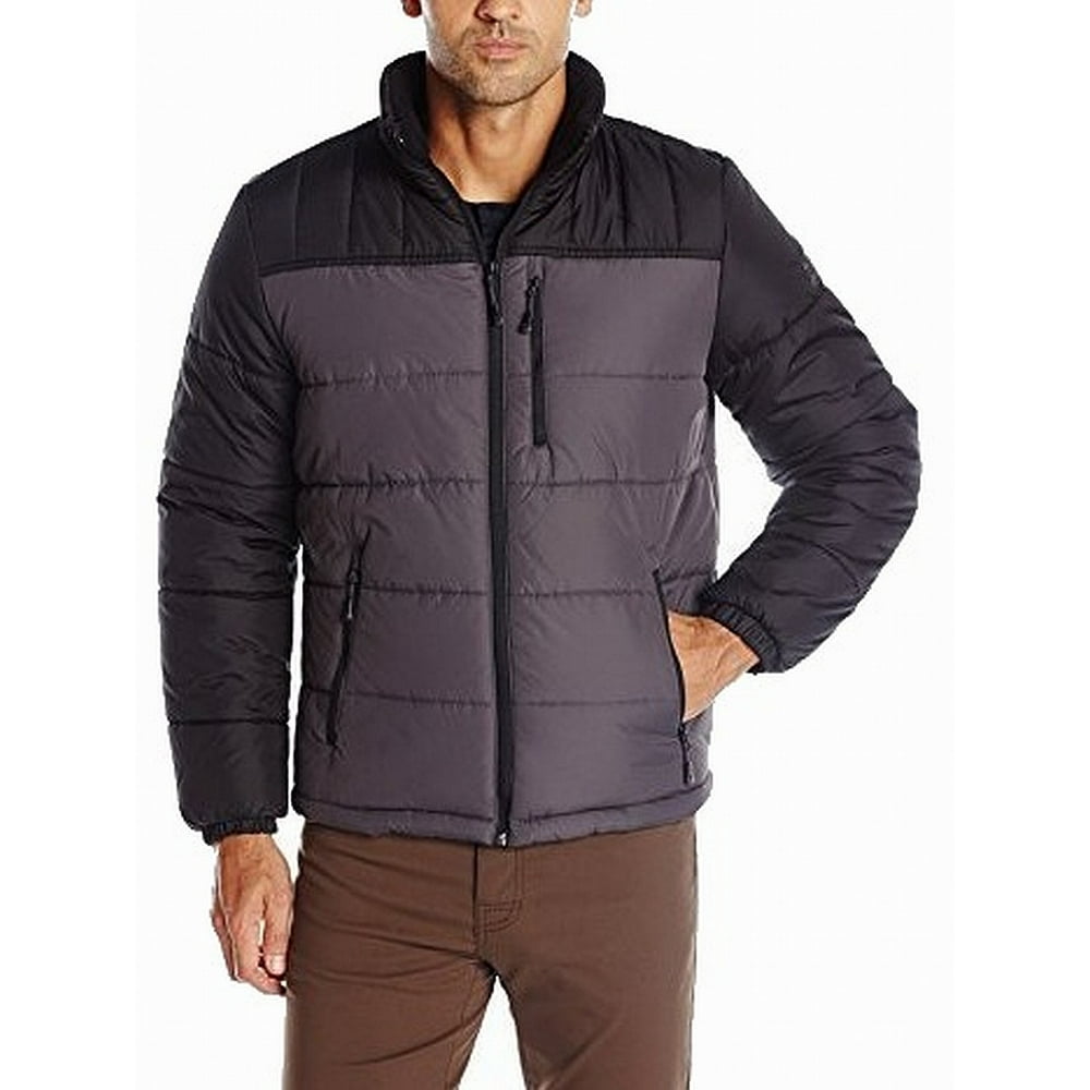 Zeroxposur Coats & Jackets Mens Jacket Black Large Colorblock Puffer L