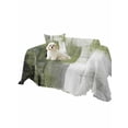 thumbnail image 2 of Sage Green Ombre Couch Cover for Dogs, Vintage Shabby Abstract Plaid Art Washable Sofa Covers Slipcover for Pets Dogs Futon Cover, Couch Recliner Covers, Oversized Chair Slipcover 71"x91", 2 of 9