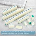 thumbnail image 5 of Uxcell 9mm Plastic 26 Digits Font Size 3 Alphabet A-Z Detachable Letter Stamp Set, 5 of 5