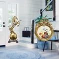 thumbnail image 2 of Estatua De Caballo De Estilo Europeo Ornamentada, Artesanía Coleccionable De Resina, Figura Decorativa Para Escritorio Y Pared, Ideas Modernas Para Regalos De Boda., 2 of 8