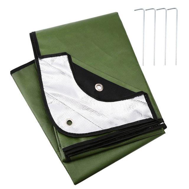 Mosiee Versatile All-Weather Survival Blanket: Lightweight, Insulated & Reflective