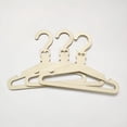 thumbnail image 2 of GUOOL 3x Baby Clothes Hangers Hanging Racks with Shoulder Notches Holders for Home Owl, 2 of 8