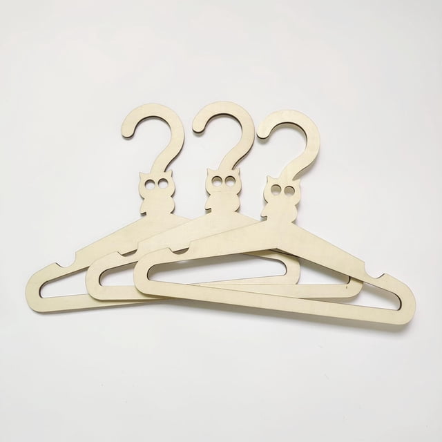 3 piezas de perchas de para de bebé, estantes colgantes, para proteger de toalla, ropa para perros, soportes organizadores para , percha Búho Macarena Perchas para trajes