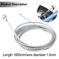 thumbnail image 2 of GLFILL Bicycle Brake Line Speed Change Line Galvanized Brake Brake Line Core Inner Line Cycling Bicycle Parts Mountain mounted zinc brake wire core, 2 of 8
