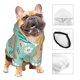 thumbnail image 3 of Fotbe Elephant and Flowers Sudadera con Estampado para Perros Pequeños – Suéter con Capucha para Mascotas, Tela Suave de Forro Polar con Bolsillo-Large, 3 of 7