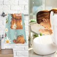 thumbnail image 7 of Daisy Cows Flowers Hand Towel Bath Towels Face Towels Cotton Absorbent for Home Hotel Spa Swimming Yoga Sports, 7 of 7