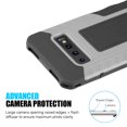 thumbnail image 4 of Samsung TCASAMS10-KNG-GYBK Knight Armor Rubberized Protective Hybrid Case with Shock Absorption & Anti-Slippery Grip for Galaxy S10 - Grey & Black, 4 of 8