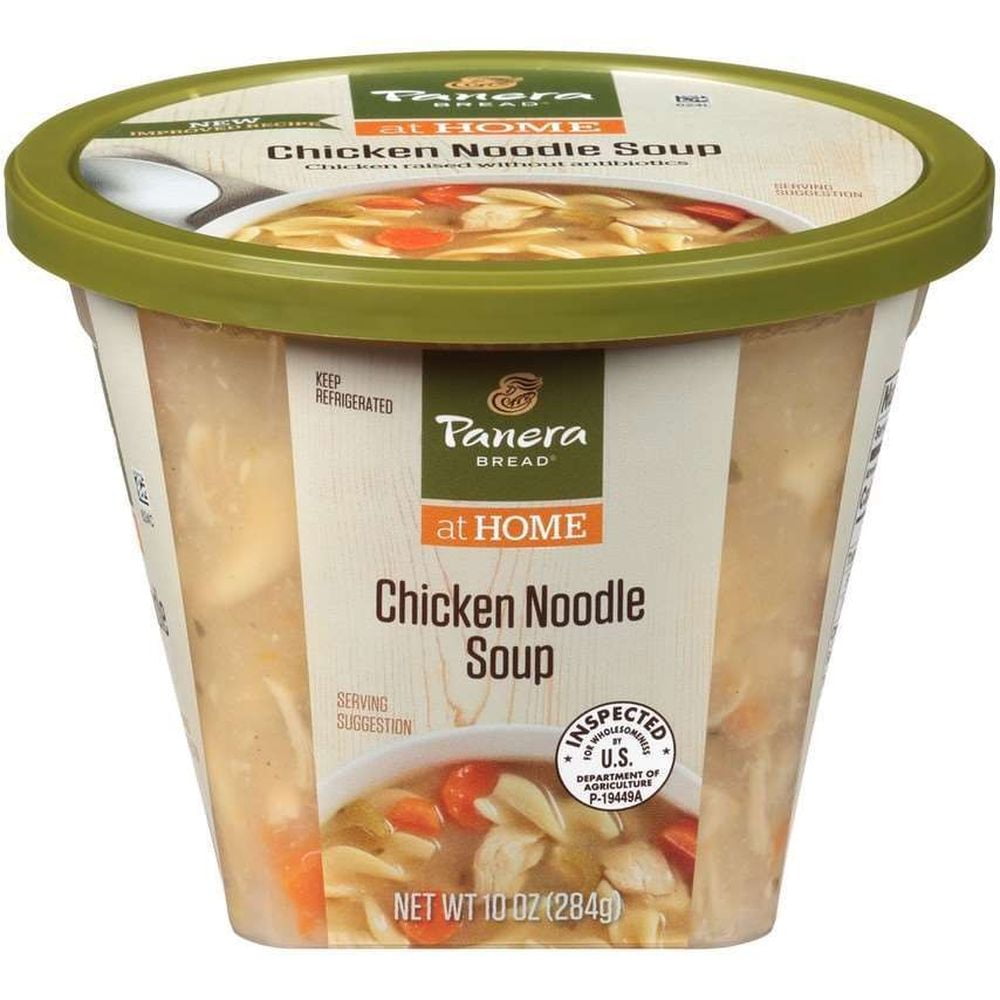 Panera Bread Chicken Noodle Soup, 10 Ounce 8 per case.