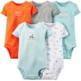 thumbnail image 1 of Carter's Lot de 5 Bodys pour Bébés Garçons (Bébé) - Bleu Clair - 9M, 1 of 2