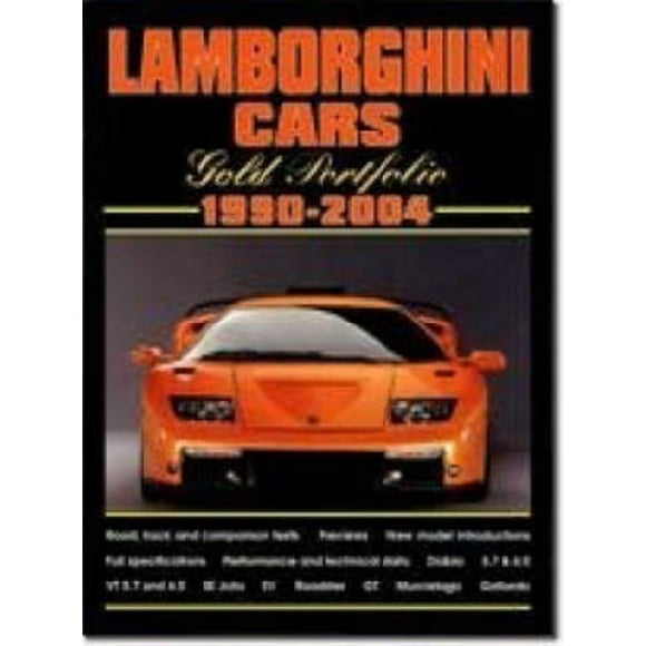 Lamborghini Cars 1990-2004 Gold Portfolio